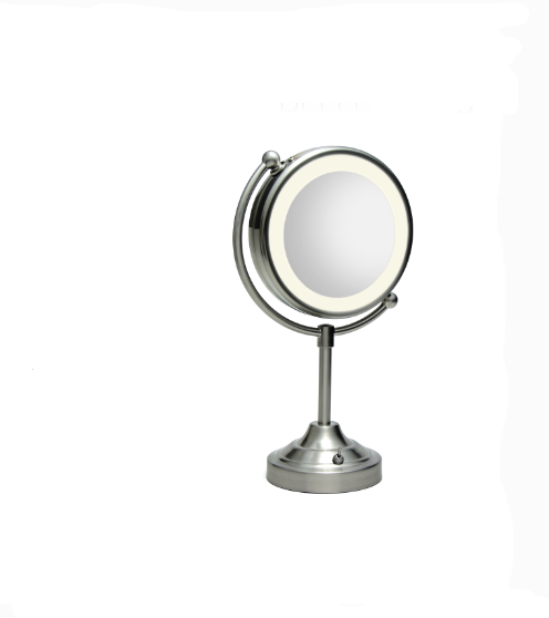Homedics M-6011 illuminated beauty mirror spa REFLECTIVES Instruction Manual and Warranty Information