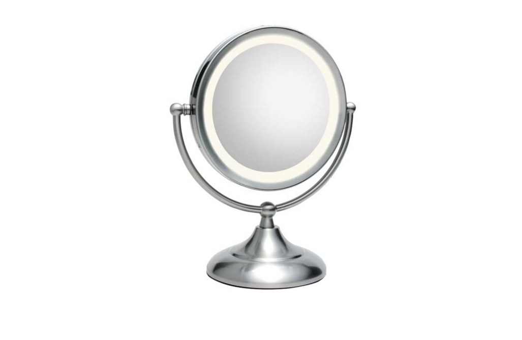 Homedics M-7001 illuminated beauty mirror spa REFLECTIVES Instruction Manual and Warranty Information