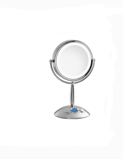 Homedics M-8090 illuminated beauty mirror spa REFLECTIVES Instruction Manual and Warranty Information