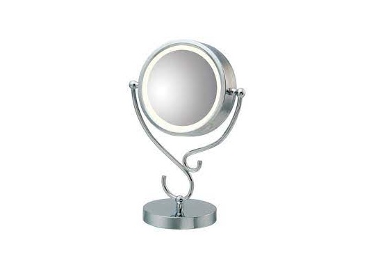 Homedics M-8140 illuminated beauty mirror spa REFLECTIVES Instruction Manual and Warranty Information