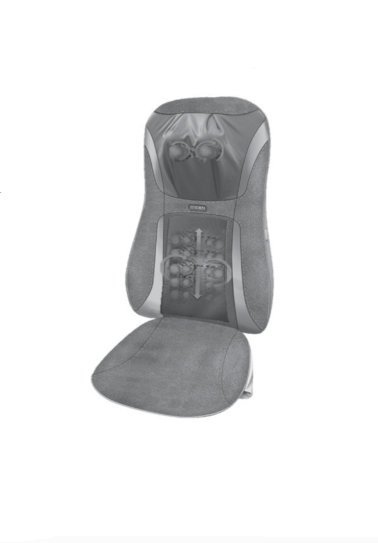 Homedics MCS-840HA_EN Shiatsu Elite Massage Cushion with Heat Instruction Manual and Warranty Information