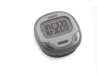 Homedics PDM-100A Hip and Pocket Pedometer User Manual