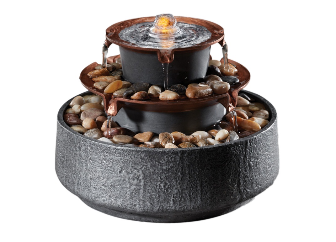 Homedics WFL-530 Murra Tide Relaxation Fountain Instruction Manual and Warranty Information