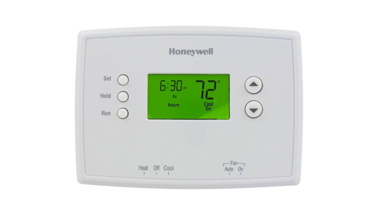 Honeywell RTH2300 5+2 Programmable Thermostat User Manual