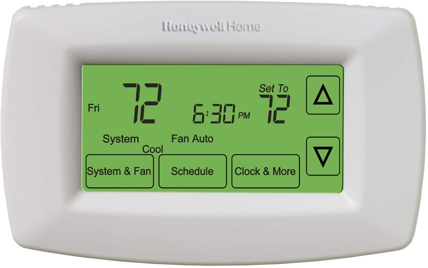 Honeywell RTH7600 Touchscreen Programmable Thermostat User Manual