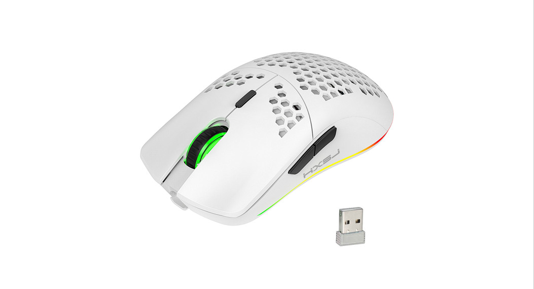 HXSJ T66 RGB LIGHTING Wireless Charging Mouse Instructions