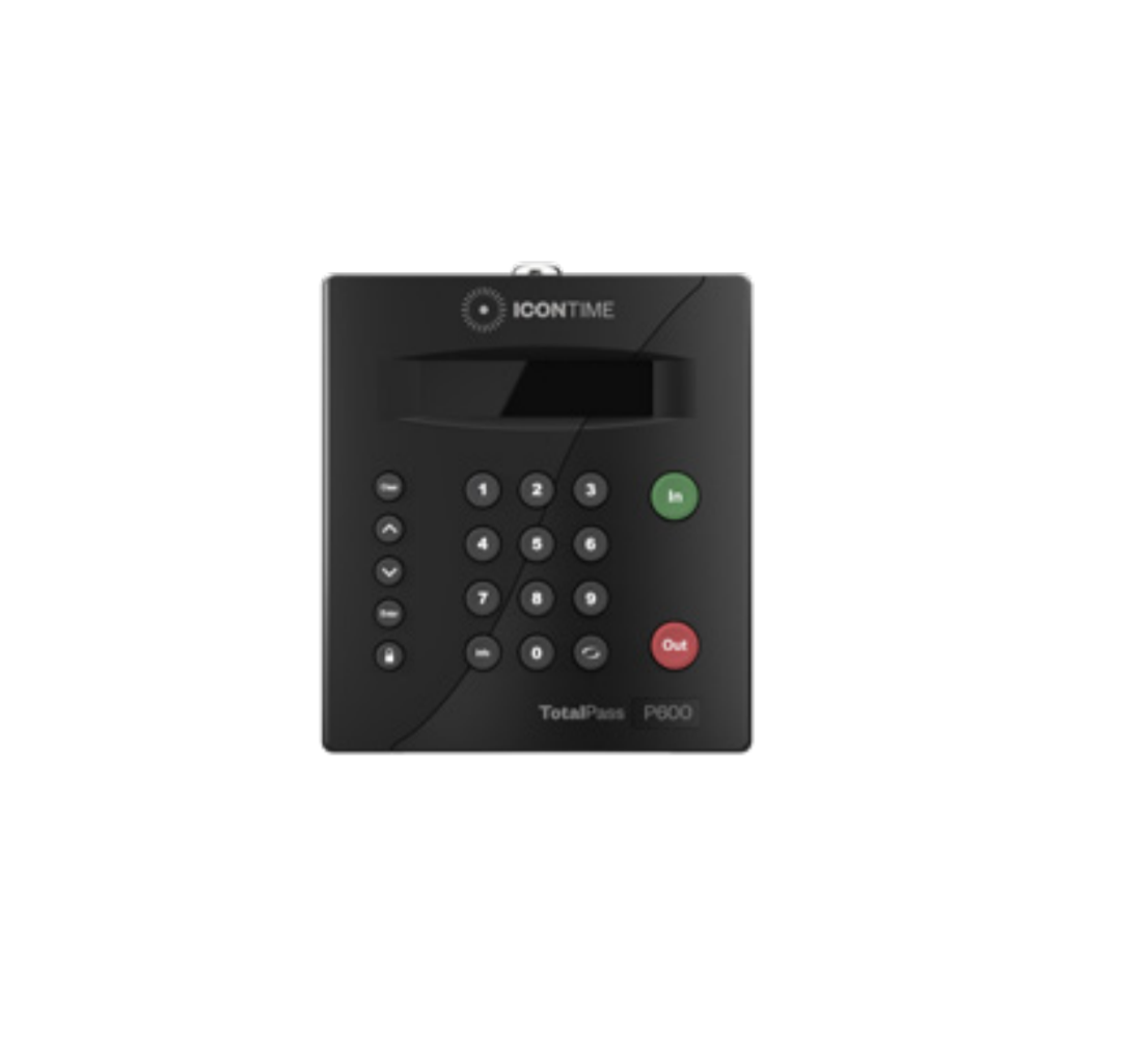 ICON TIME P600 TotalPass Proximity Card Time Clock User Guide