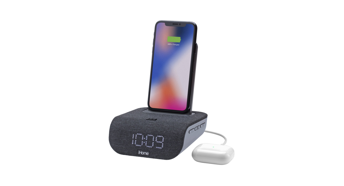 iHome iBTW20 Timebase Dual-Charging Alarm Clock and Wireless Speaker User Guide