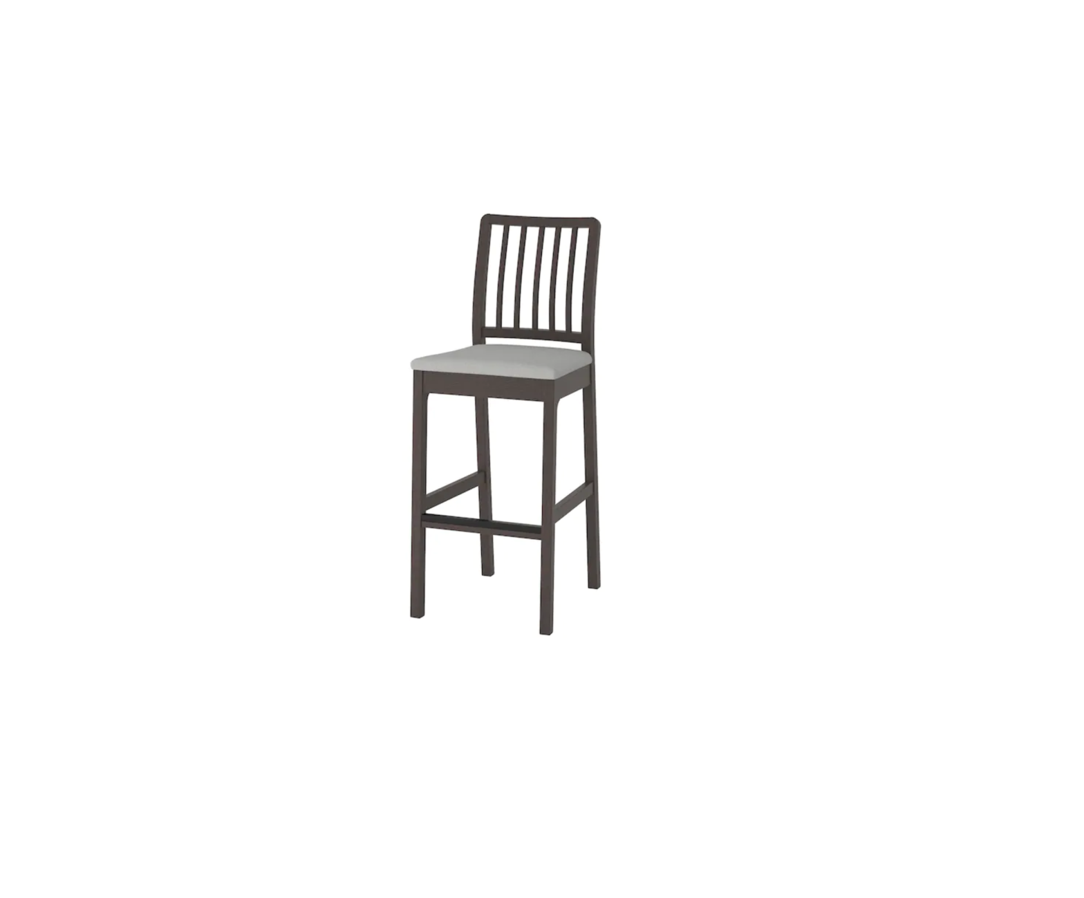 IKEA EKEDALEN Bar Stool With Backrest Instruction Manual