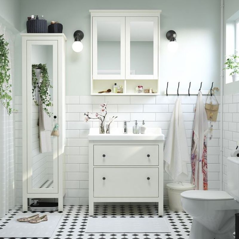 IKEA HEMNES Bathroom Furniture User Guide