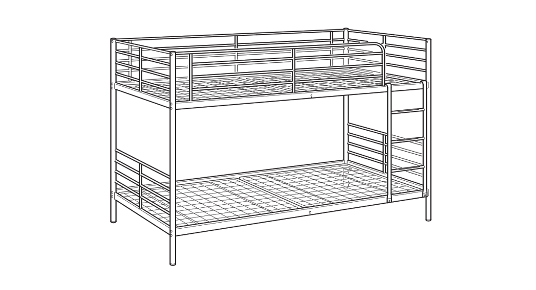 IKEA Loft Bed Frame Instructions