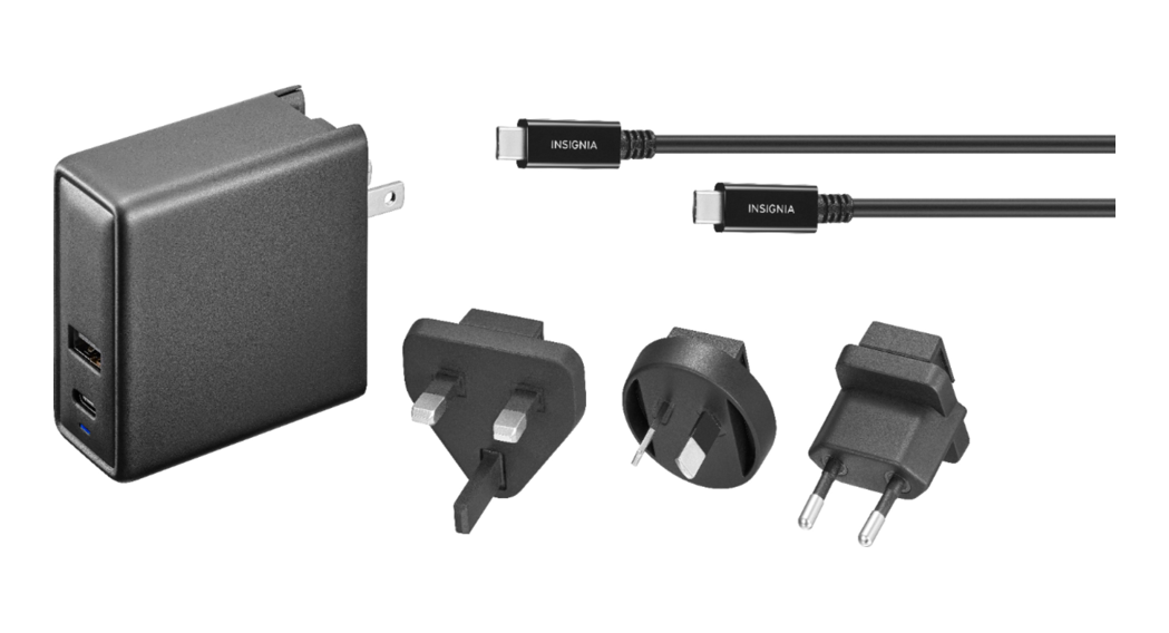 INSIGNIA NS-PAC65INT International USB-C Laptop Charger User Guide