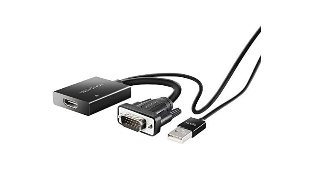 INSIGNIA NS-PCAVH VGA to HDMI Adapter with Audio User Guide