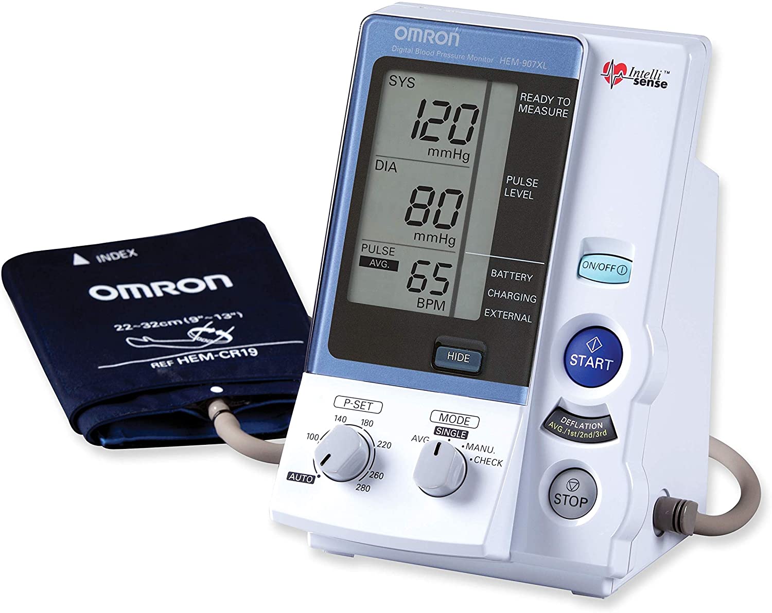 IntelliSense Blood Pressure Monitor HEM-907XL User Manual