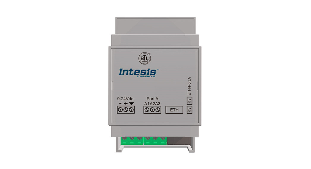 Intesis INBACRTR0320000 BACnet MS/TP to BACnet IP router Installation Guide
