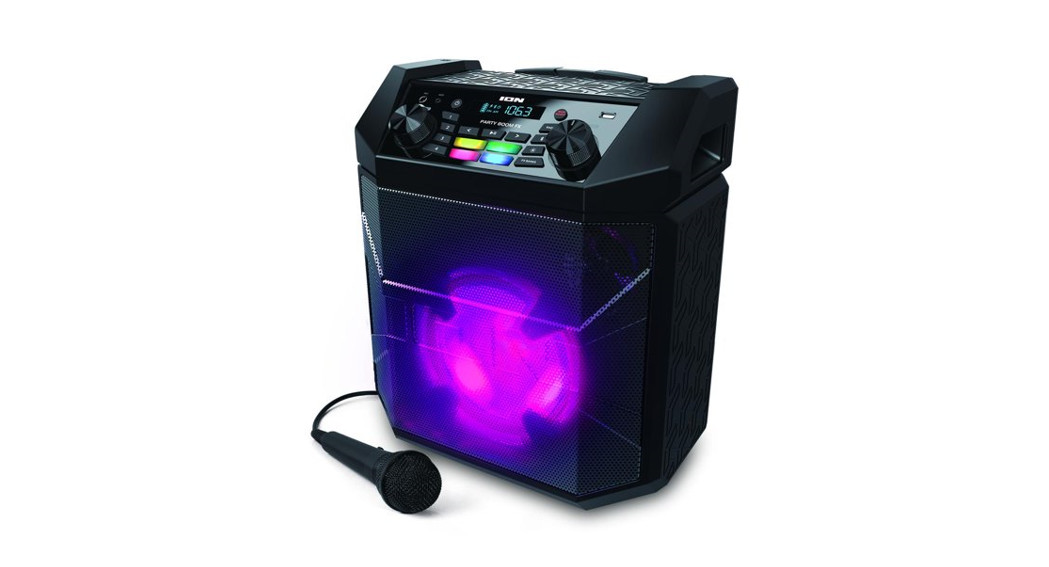 ION iPA101A Party Boom FX High-Power Bluetooth-enabled Rechargeable Speaker User Guide