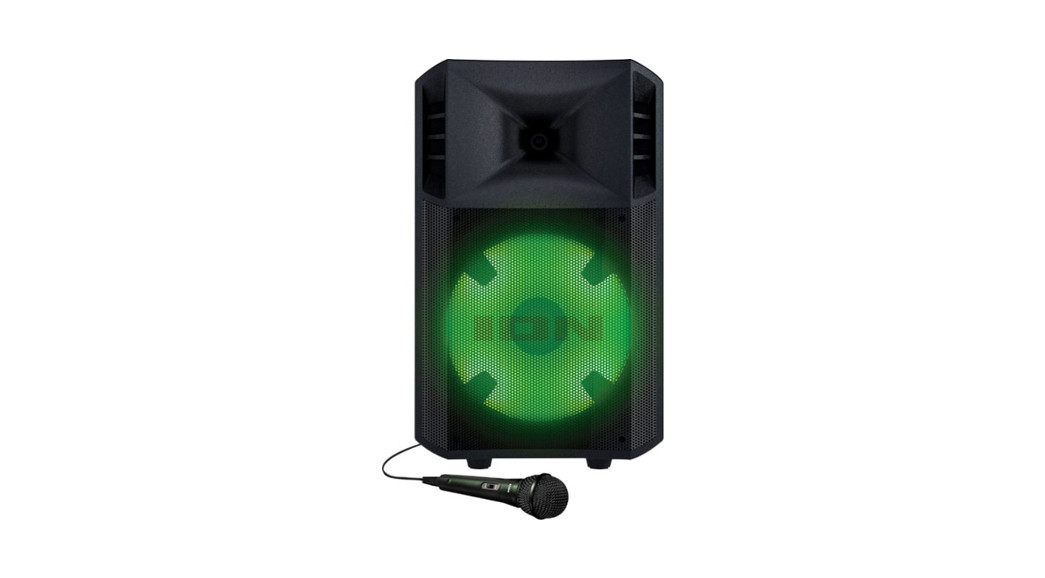 ION Power Glow 300 Battery Powered Bluetooth Speaker System User Guide