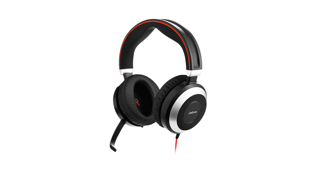 Jabra Evolve 80 Headset with Active Noise Cancellation User Guide