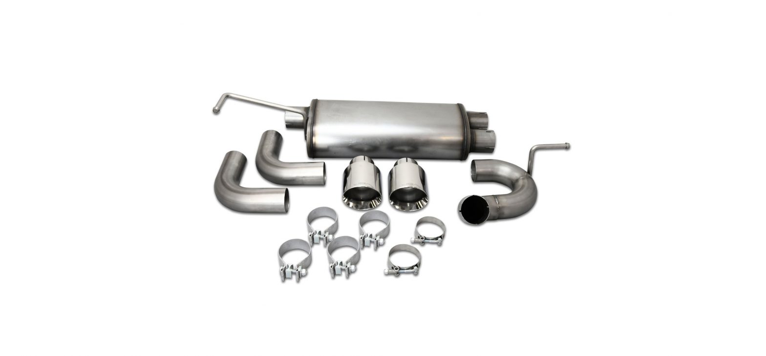 JBA JEEP Wrangler JK Axle Back Exhaust Instruction Manual