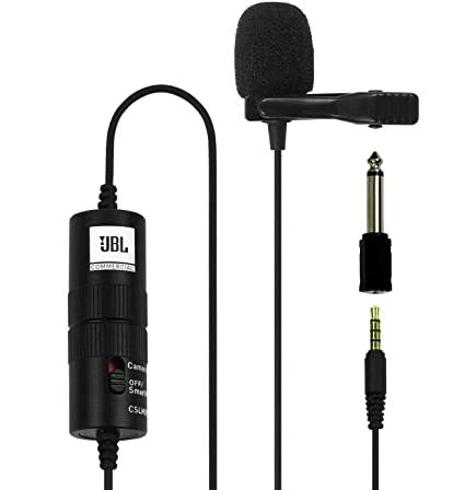 JBL Battery-Powered Lavalier Microphone User Guide