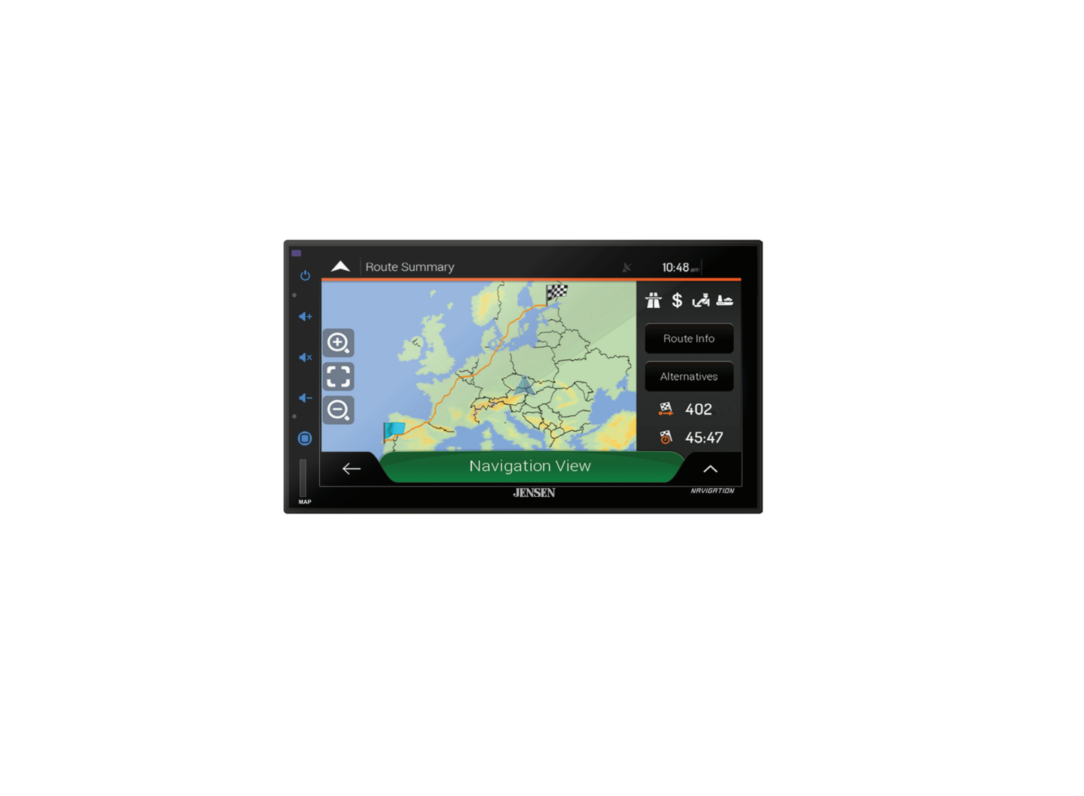 JENSEN CMN8620 6.8 Inch 2 Din Capacitive Touch Screen User Guide