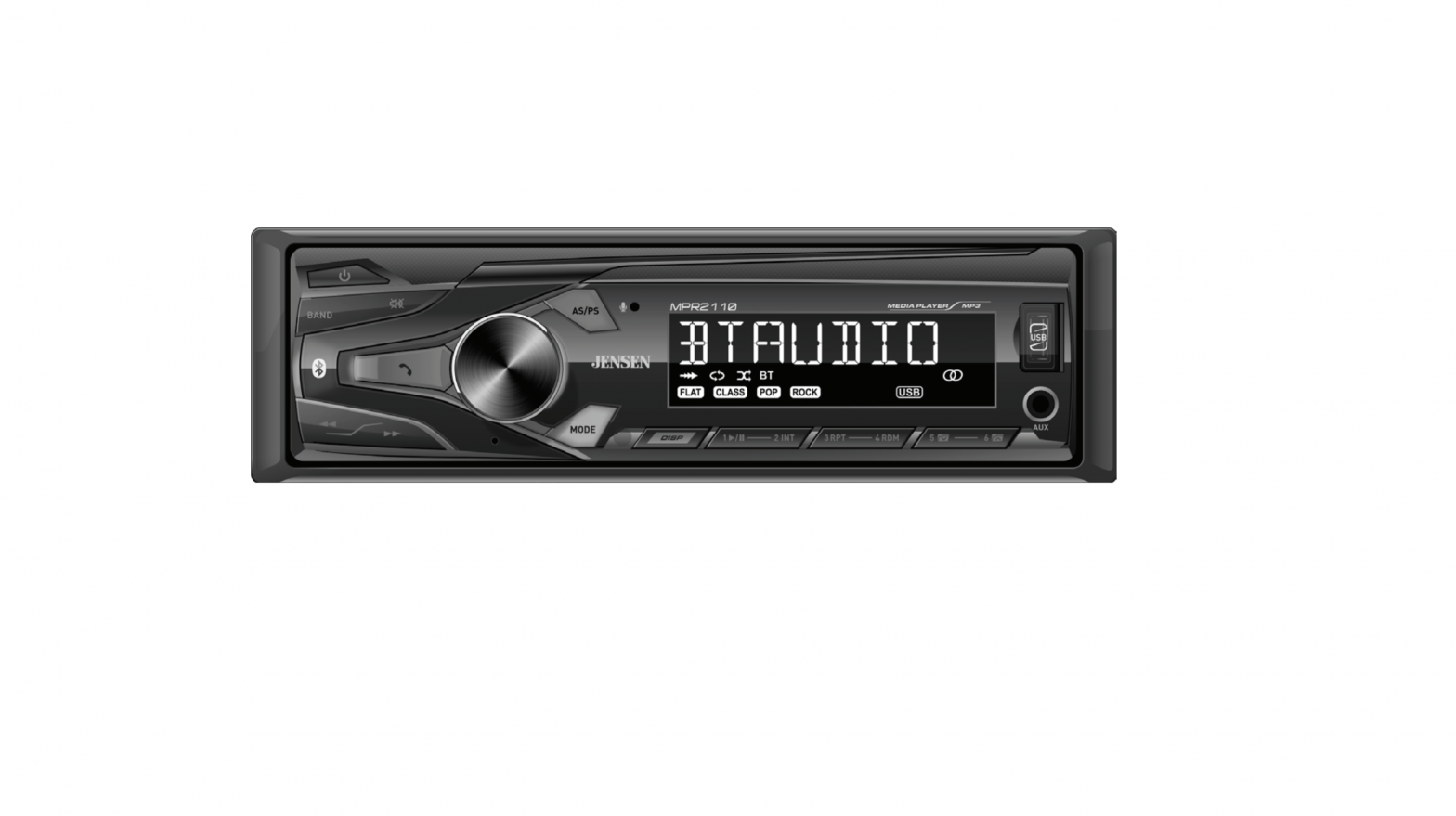 JENSEN MPR2110 AM/FM Receiver with Bluetooth and Fixed Face Owner’s Manual