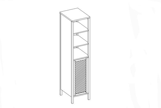 JOHAN Chevron Tall Boy User Manual