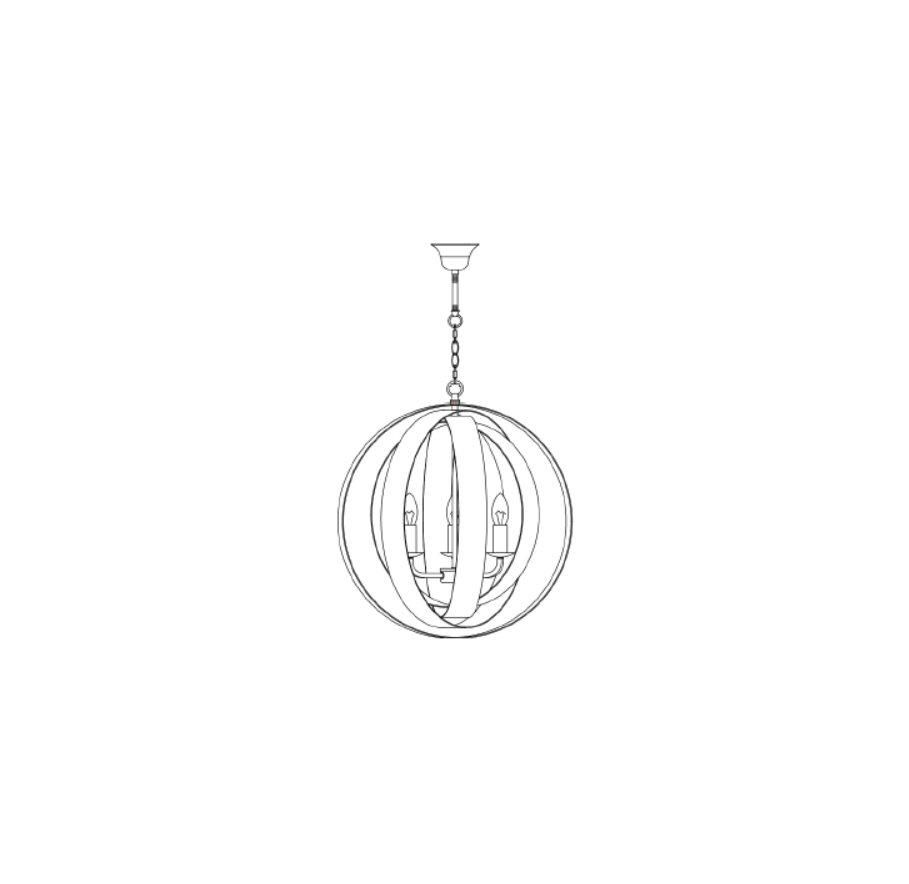 Johan Lewis Ethan Copper Lustre Hoops Pendant User Manual