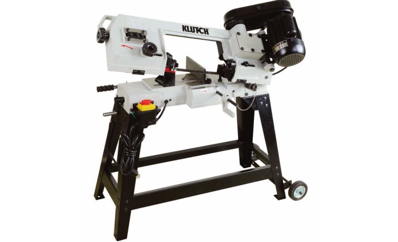 KLUTCH 4 1 2in. x 6in. Metal Band Saw With Vertical Cutting Table Owner’s Manual