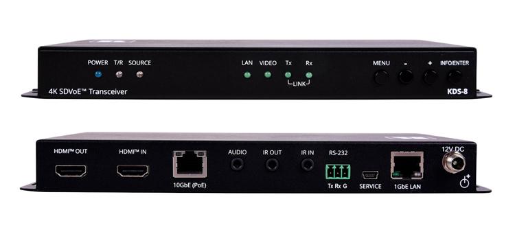 KRAMER 4K UDR SDVoE Video Streaming Transceiver Copper User Guide