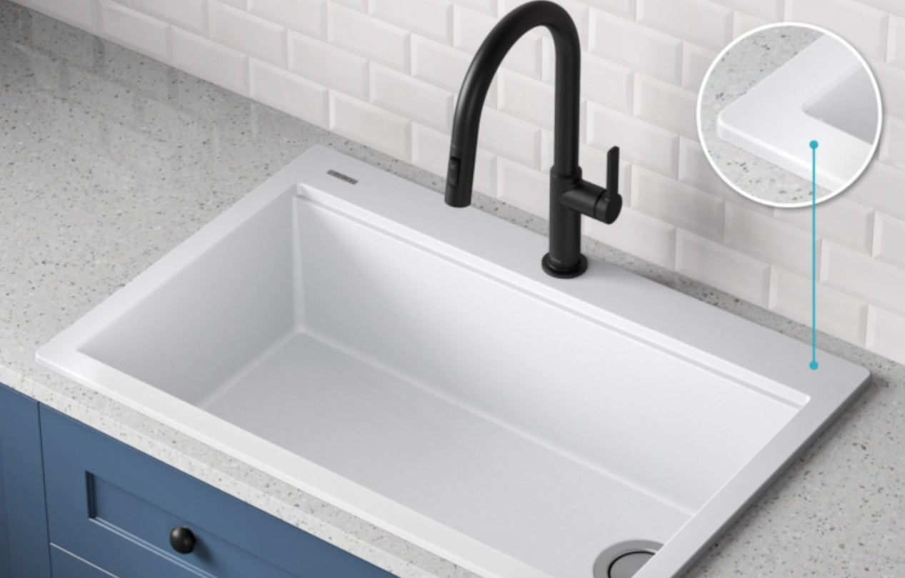 kraus KGTW1-33 Ripiano Series Top Mount Kitchen Sinks Installation Guide