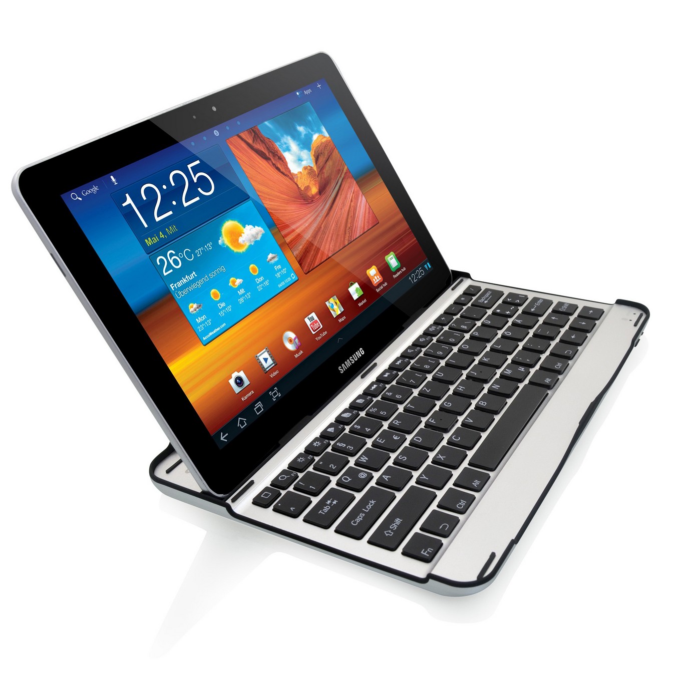 LEICKE Portable Bluetooth Keyboard for Samsung 10.1 P7500/P7511 Galaxy Tab User Manual