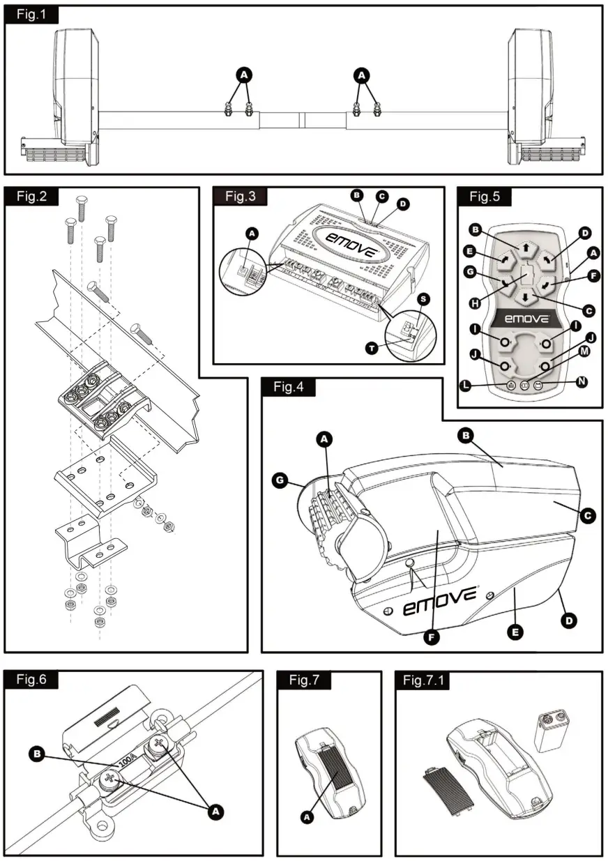 leisurewize EMOVE EM303A Caravan Manoeuvring System Installation Guide
