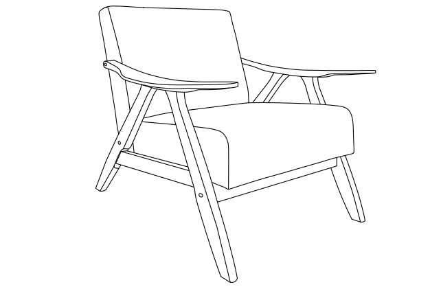 Levine 194S1138BR Accent Chair Instruction Manual