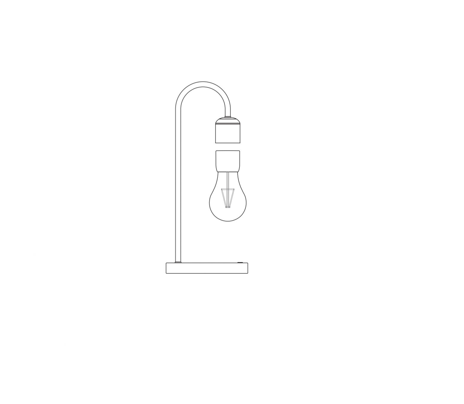 Levitating Magnetic Wireless Light Bulb User Manual
