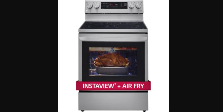 LG Electric Freestanding Convection Range with Air Fry User Guide