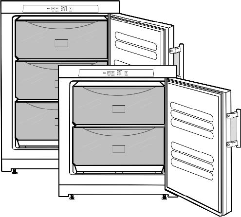 LIEBHERE Countertop Freezer User Guide