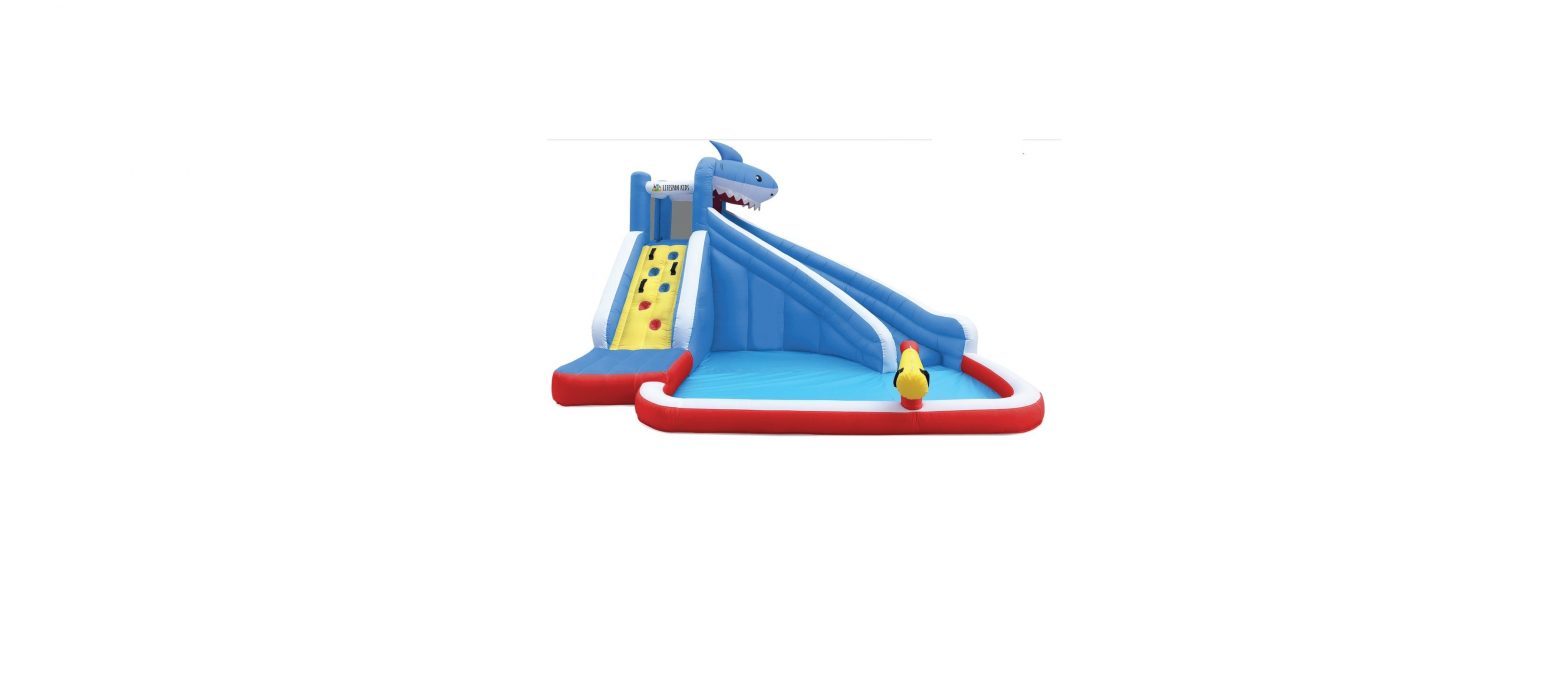 LIFESPAN KIDS Sharky Slide and Splash Inflatable User Manual