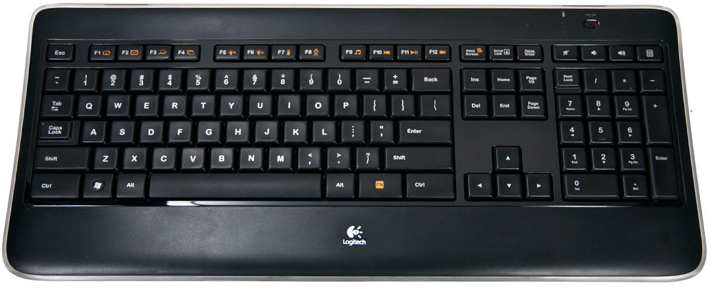 Logitech K800 Illuminated Wireless Keyboard User Manual