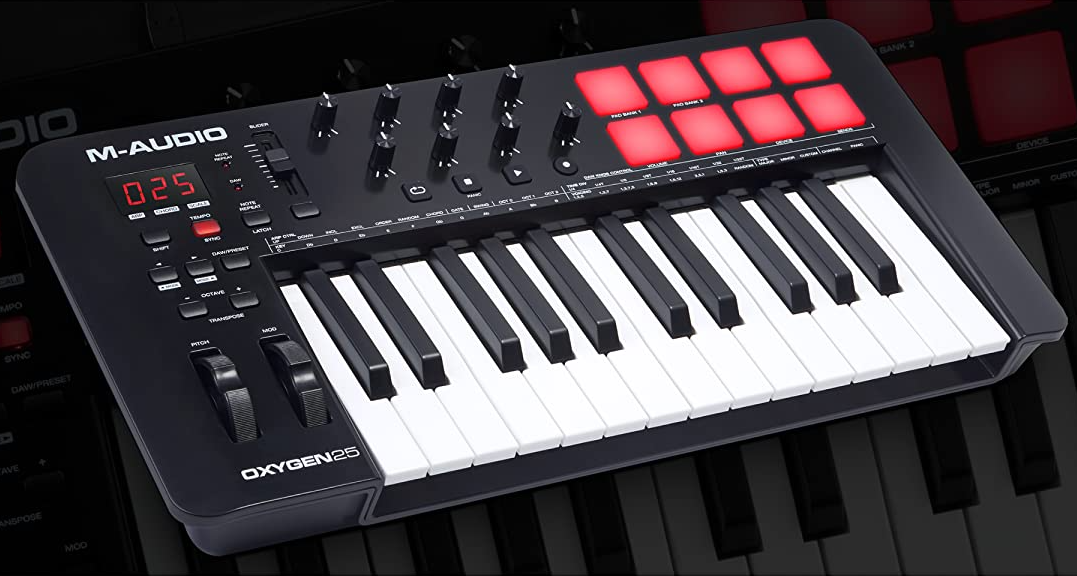 M-Audio OXYGEN25 USB Keyboard and Pad MIDI Controller User Guide