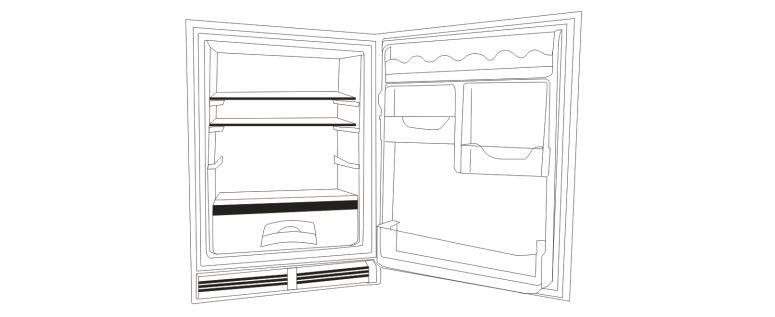 MAXXIMUM Refrigerator MAXBC52SD Instruction Manual