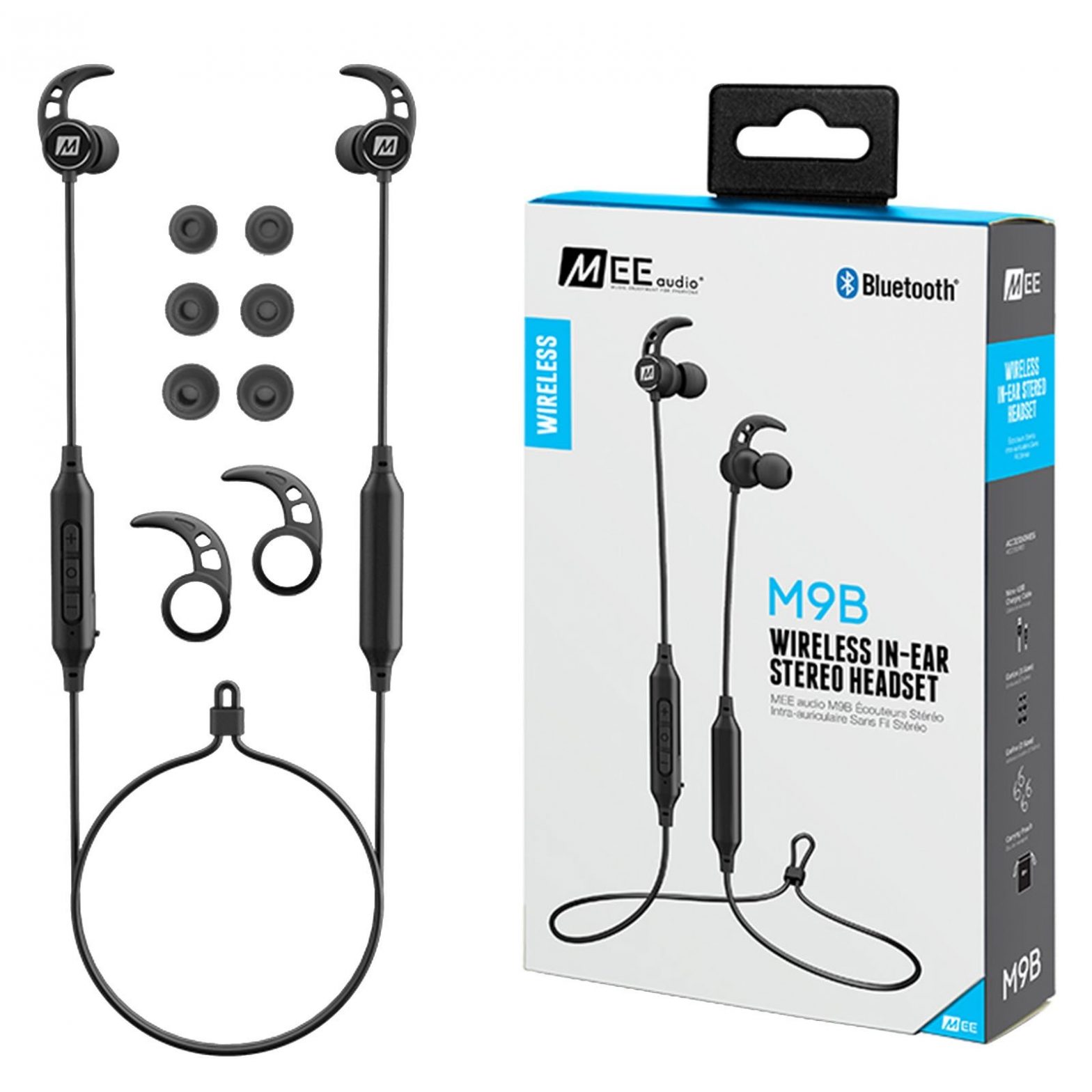 MEE audio M9B Wireless In-Ear Stereo Headset User Manual