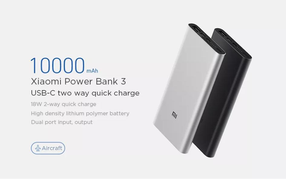 MI Fast Charge Power Bank 3 10000mAh 18W User Manual