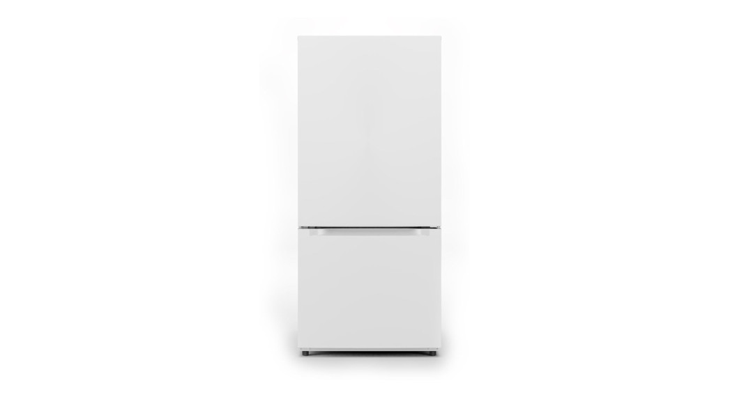 Midea MRB19B7AWW Stainless Steel Bottom Freezer Refrigerator User Manual