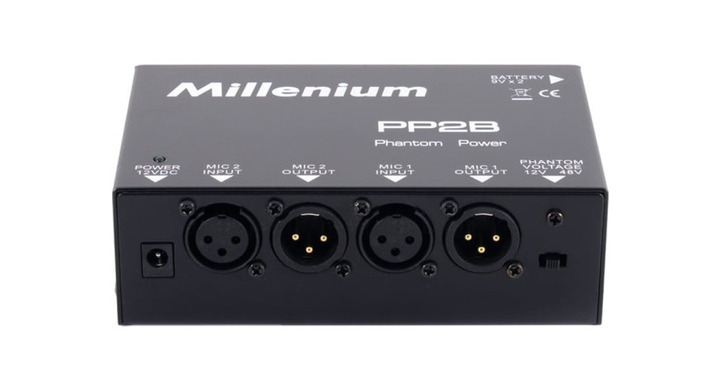 Millenium Dual phantom power adapter PP2B User Guide