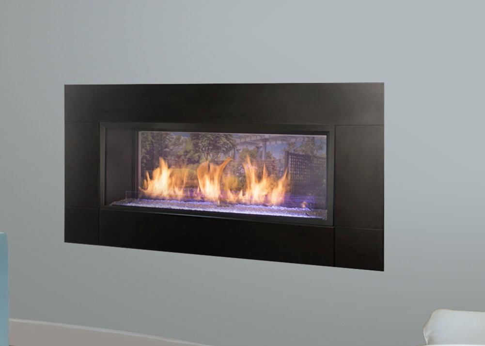 Monessen AVFLST42NIP and AVFLST42PIP AVFLST Vent Free See Through Fireplace System Installation & Operating Instructions Manual
