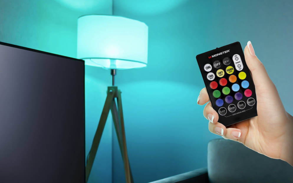 MONSTER MLB7-1046-RGB Multi-Color/Multi White LED Light Bulb with IR Remote Control User Manual