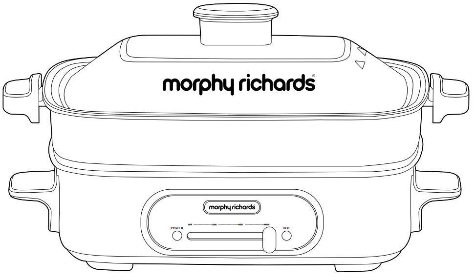 morphy richards Multifunction Hot Pot Instruction Manual
