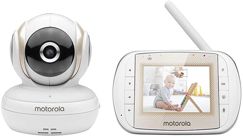 motorola Video Baby Monitor with 3″ Handheld Parent Unit Remote User Guide