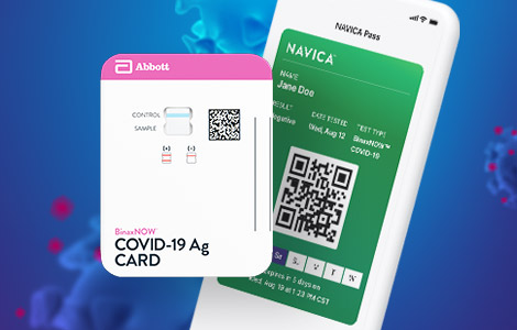 NAVICA BinaxNOW COVID-19 Ag Card Product Brochure for Professionals